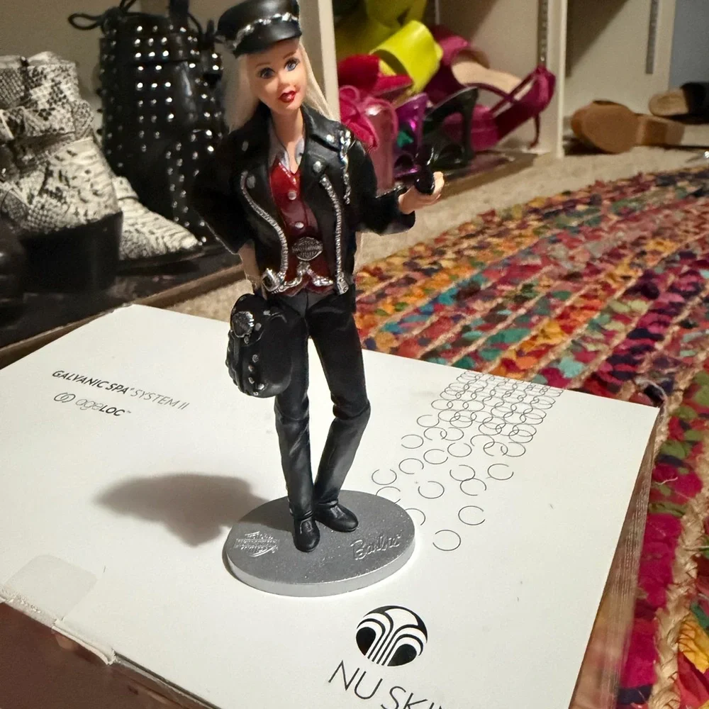 VINTAGE HARLEY DAVIDSON BARBIE hallmark ornament